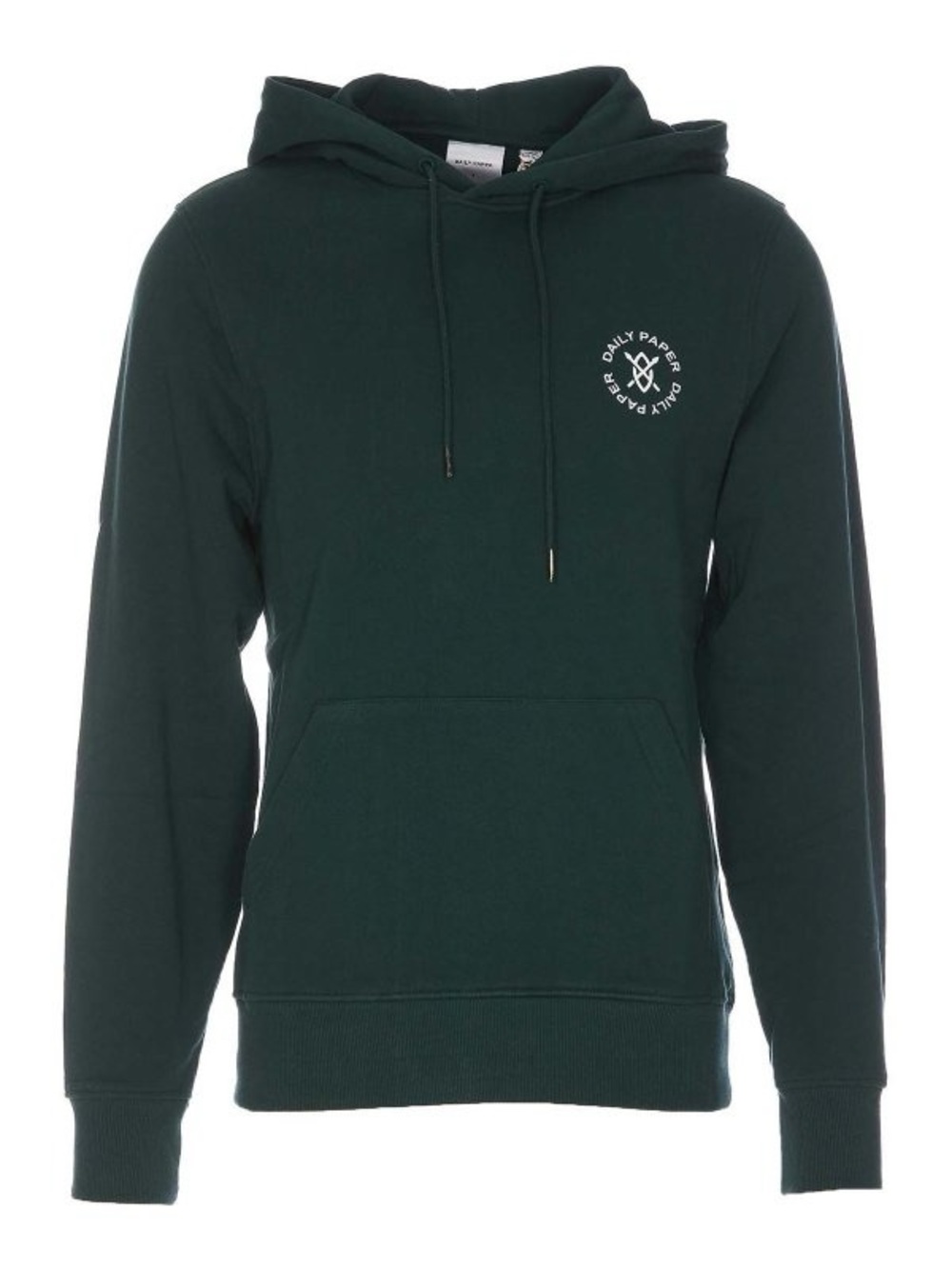 Daily Paper Dark Green Logo Pullover Hoodie